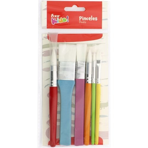 PINCEL FIXOKIDS SET de 6