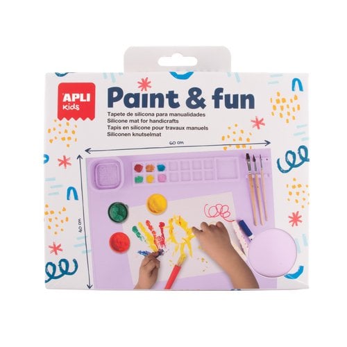 TAPETE APLI PARA PINTAR LILA