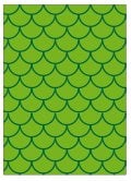 BOLSA DISFRAZ 65x90 IMPR.ONDAS VERDE