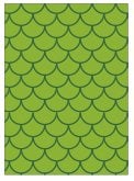 BOLSA DISFRAZ 56x70 IMPRESA ONDAS VERDE