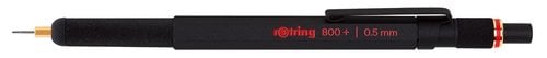 PORTAMINAS ROTRING 800+ 2 EN 1 NEGRO