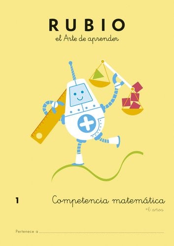 CUADERNO RUBIO A4 COMP.MATEMATICAS 1