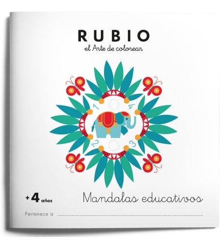 CUADERNO RUBIO A4 MANDALA EDUCATIVO +4