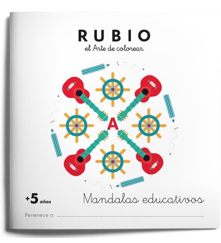 CUADERNO RUBIO A4 MANDALA EDUCATIVO +5