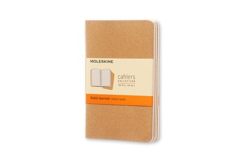 CUAD.MOLESKINE CAHIER 9x14 64h HZT KR P/