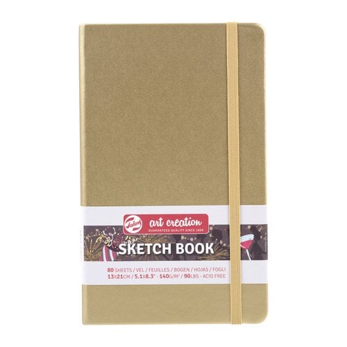 CUAD. DIBUJO TAC BOCETO COS. 13x21 ORO