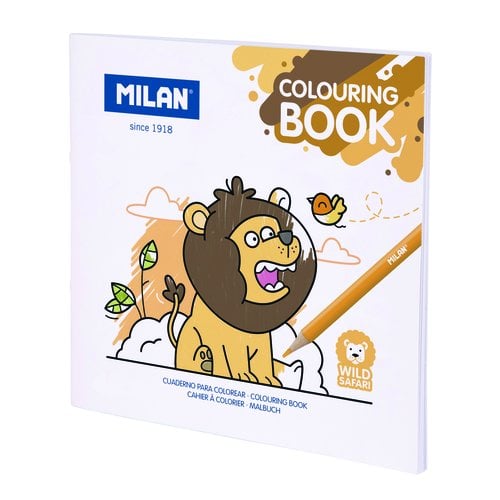 CUAD. COLOREAR MILAN WILD SAFARI