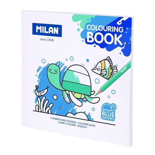 CUAD. COLOREAR MILAN BLUE ODYSSEY