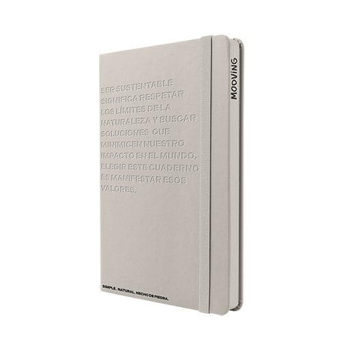 CUADERNO MOOVING TD A5 96h PAP. PIEDRA