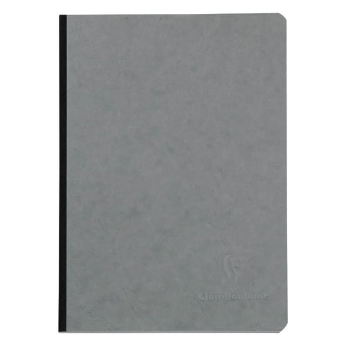 CUADERNO CF. COSIDO A5 LISO GRIS