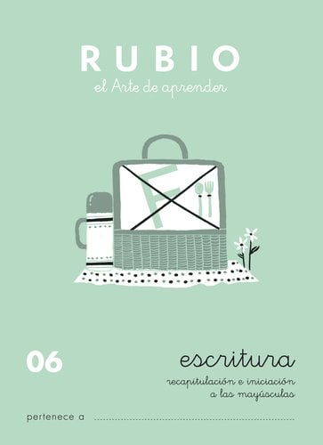 CUADERNO RUBIO A5 ESCRITURA 06