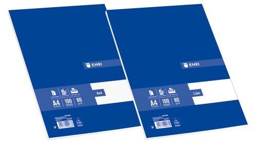PAPEL A4 ENRI 80g 100h LISO