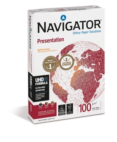 PAPEL A3 NAVIGATOR 100g 500h PRESENTAT