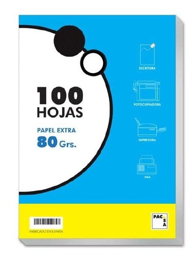 PAPEL PACSA A5 100h 80g LISO