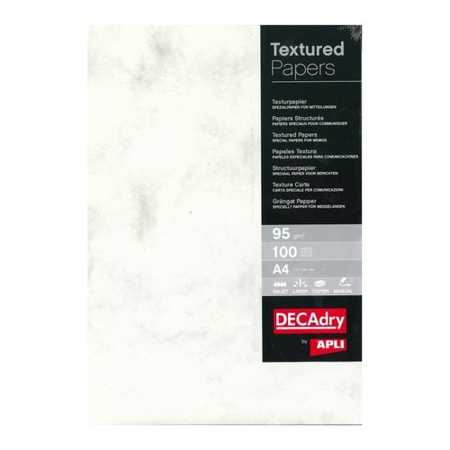 PAPEL TEXTURA A4 APLI 95g 100h MARMOL GR
