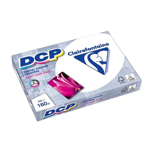 PAPEL A3 CLAIREFONTAINE DCP 160g 250h