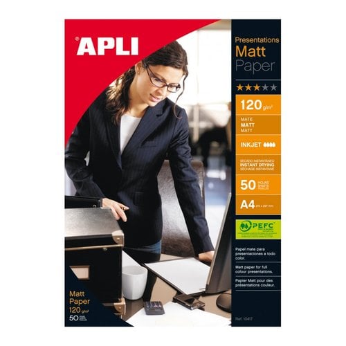 P.INKJET APLI MATE A4 120g 50h