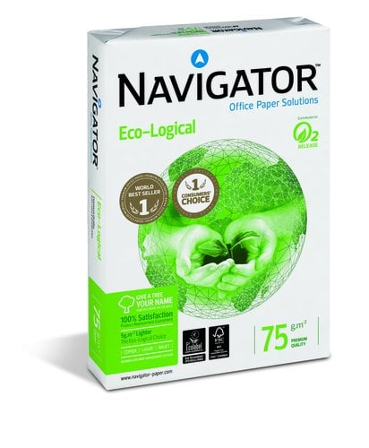 PAPEL A3 NAVIGATOR ECO-LOGICAL 75g 50