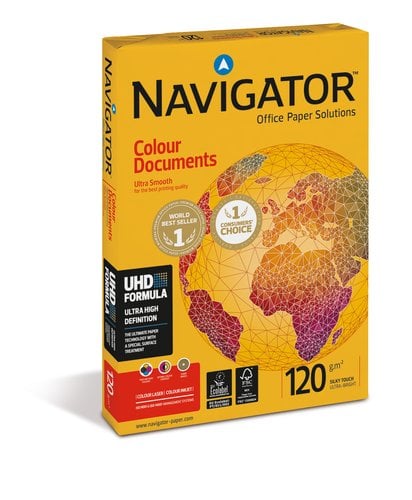 PAPEL A3 NAVIGATOR 120g 500h COLOUR DO