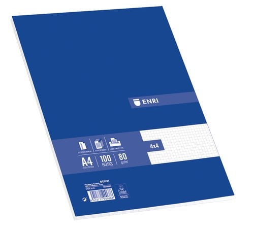 PAPEL A4 ENRI 80g 100h CD.4