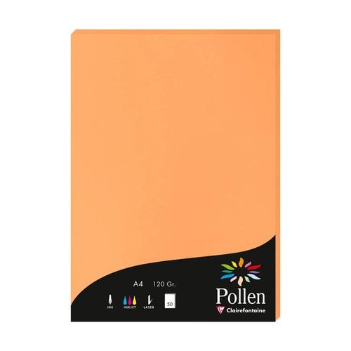 PAPEL CLAIREFONTAINE POLLEN A4 50h CLEME