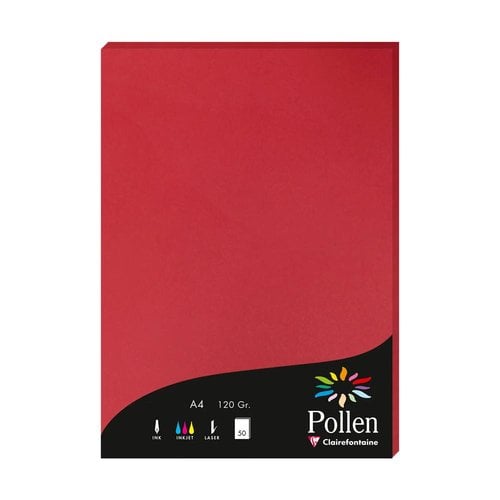 PAPEL CLAIREFONTAINE POLLEN A4 50h GROSE