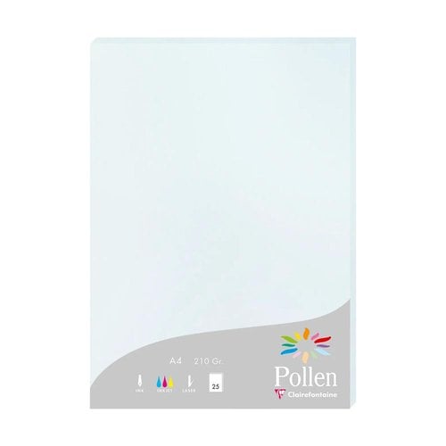 PAPEL CLAIREFONTAINE POLLEN A4 25h AZUL