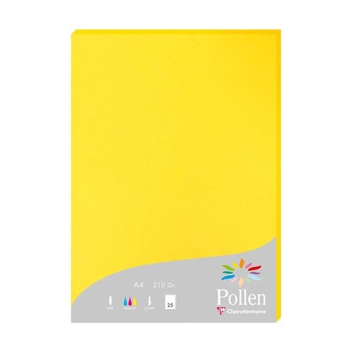 PAPEL CLAIREFONTAINE POLLEN A4 25h AMARI