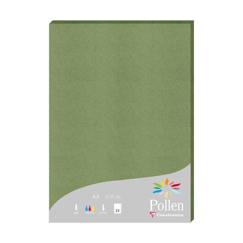 PAPEL CLAIREFONTAINE POLLEN A4 25h SALVI