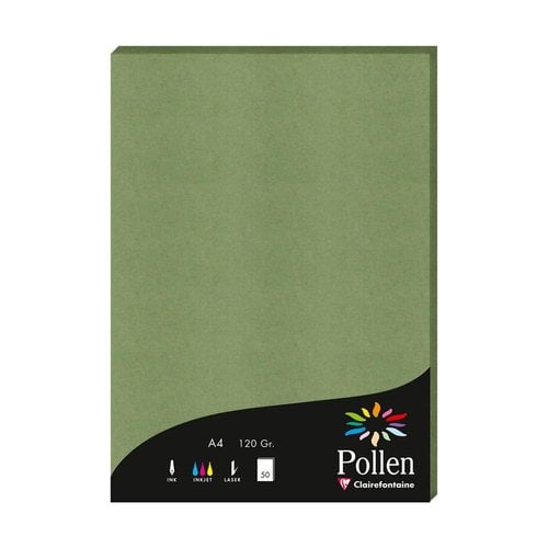 PAPEL CLAIREFONTAINE POLLEN A4 50h SALVI