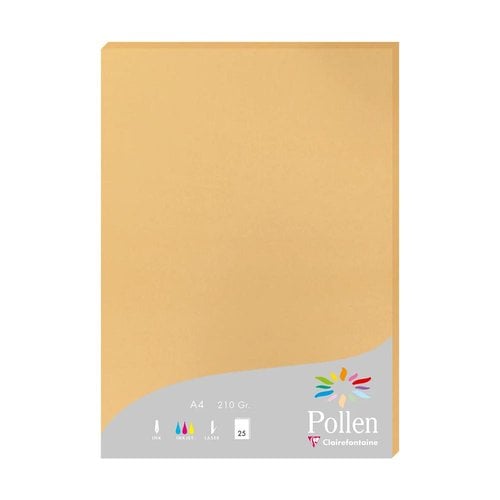 PAPEL CLAIREFONTAINE POLLEN A4 25h CARAM