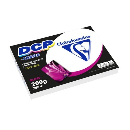 PAPEL A3 CLAIREF. DCP COUCHE 200g 250h