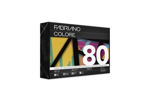 PAPEL COLOR A4 COLORE 80g 500h NERO