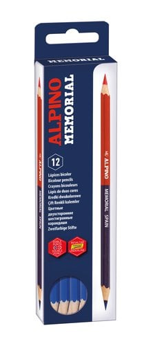 LAPIZ ofic.ALPINO BICOLOR caja 12