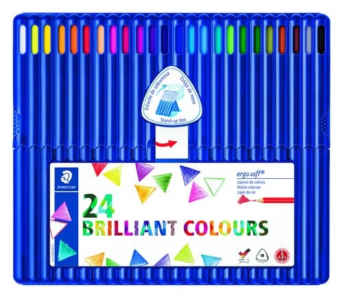 LAPICES COLOR STAEDT.157 ERGOSOFT BOX