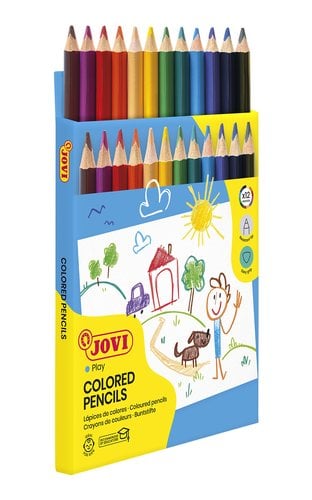 LAPICES COLOR JOVI MAXI TRIANGUL. est.12