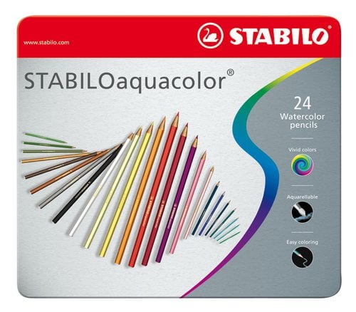 LAPICES ACLB.STABILO AQUACOLOR e.MET.24