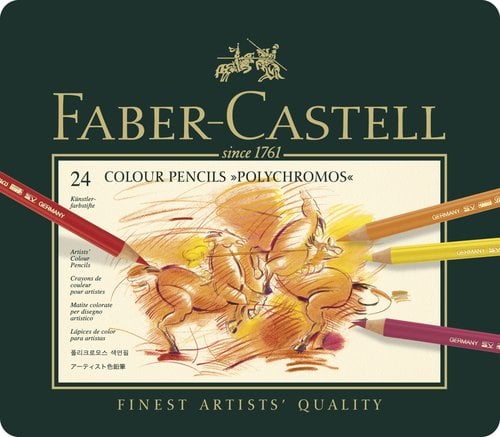 LAPICES COLOR FABER POLYCHROMOS MET.24