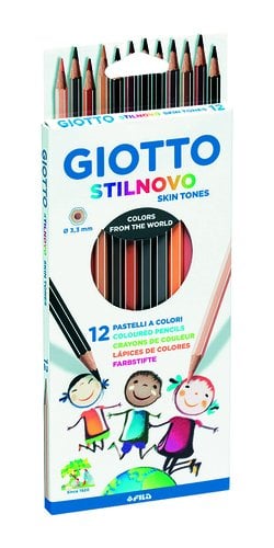 LAPICES COLOR GIOTTO STILNOVO SKIN est.1