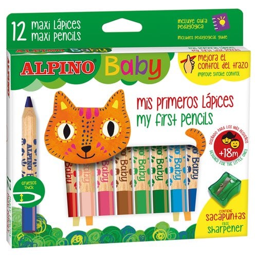 LAPICES COLOR ALPINO BABY est.12