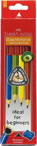 LAPIZ FABER JUNIOR TRIANGUL.-2HB bl.12