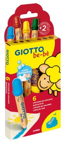 LAPICES COLOR GIOTTO BEBE SUPER e