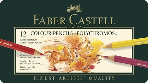 LAPICES COLOR FABER POLYCHROMOS MET.12
