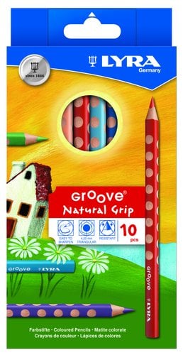 LAPICES COLOR LYRA GROOVE est.10