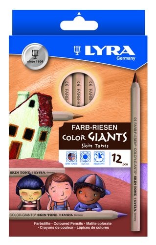 LAPICES COLOR LYRA COLOR GIANTS SKIN 12