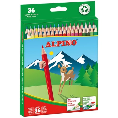 LAPICES COLOR ALPINO LG. est.36