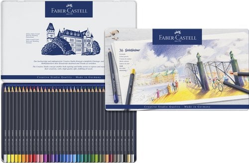 LAPIZ FABER GOLDFABER 1147 est.METAL 36