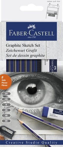 LAPICES FABER GRAFITO STUDIO est.8