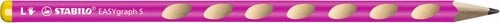 LAPIZ STABILO EASY GRAPH S ZUR. ROSA
