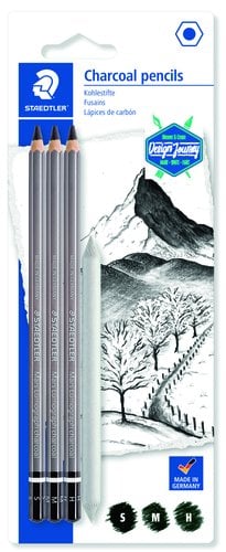 LAPIZ STAEDT.100C LUMOGRAPH CHARCOAL B/